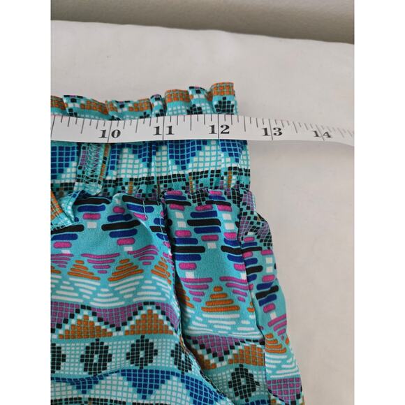 BeBop small juiniors multi colored aztec shorts with front pockets - Picture 8 of 10